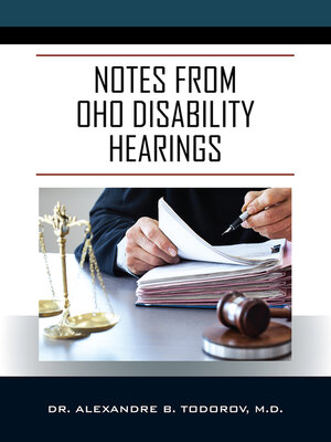 cover image of Notes from OHO Disability Hearings